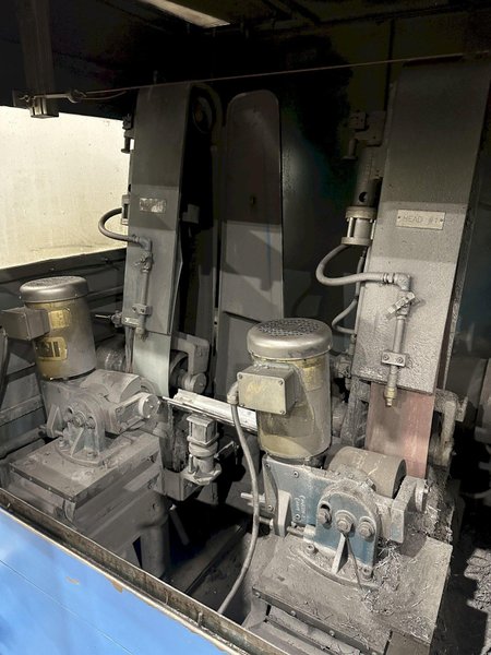 3&quot; OD ACME MODEL #67/2 CENTERLESS TUBE &amp; BAR 2 HEAD BELT GRINDER NEW 2016: STOCK #23770