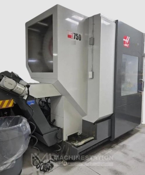 Haas UMC-750 5-Axis CNC Universal Machining Center – 12,000 RPM, 40 ATC, TSC, HSM Mill