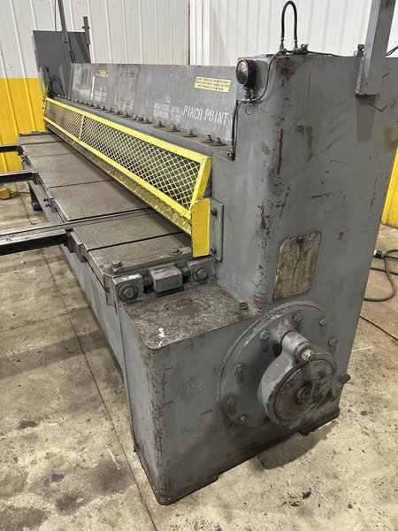 10' X 3/16" NIAGARA MODEL #710B MECHANICAL POWER PLATE SHEAR: STOCK #23554