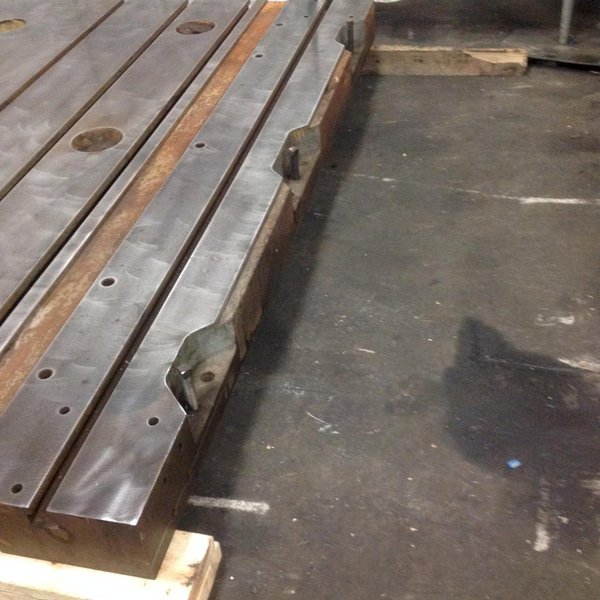 74' X 84' X 5' T SLOTTED TABLE: STOCK #65296