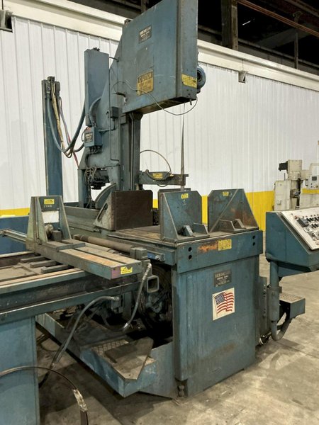 25" x 36" HEM MODEL #V200A TILT FRAME VERTICAL BAND SAW W/ AUTOMATIC FEED TABLE : YOBRO #25400