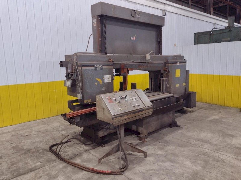 44&quot; X 20&quot; HEM MODEL #WF140HM-DC WIDE FLANGE HORIZONTAL DUAL COLUMN BANDSAW: STOCK #22726
