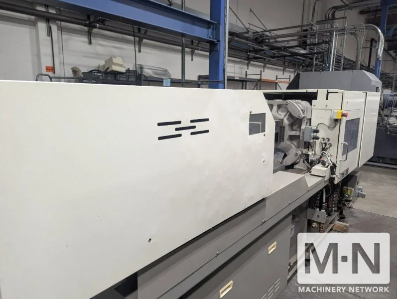 85 TON 3.4 OZ TOSHIBA MODEL EC85NIIV30-2A ELECTRIC INJECTION MOLDING MACHINE MFG 2007 (2) AVAILABLE