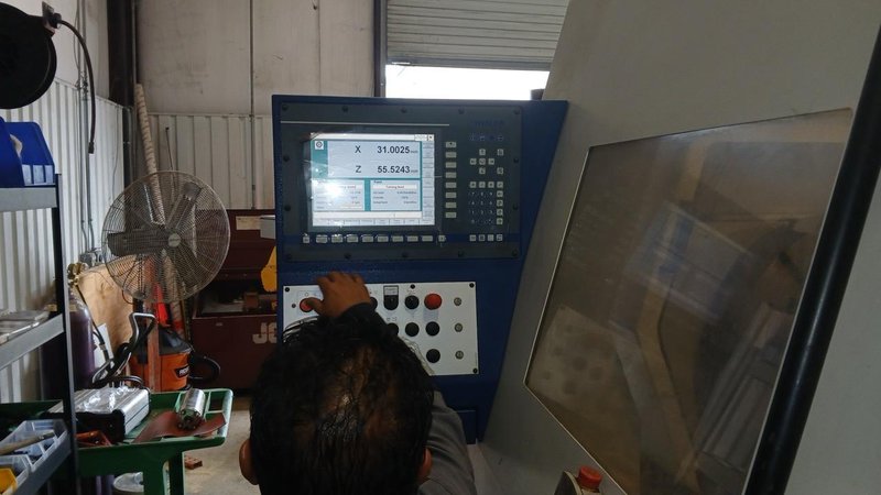 Weiler E90 x 3000, 2012 – CNC Lathe, 10″ Bore, Weiler CNC Control, Steady Rest, Chip Conveyor