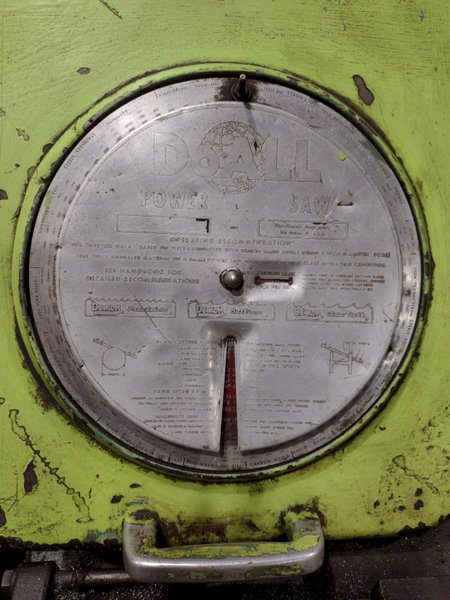 12&quot; X 20&quot; DOALL MODEL #C12 HORIZONTAL BANDSAW: STOCK 18712