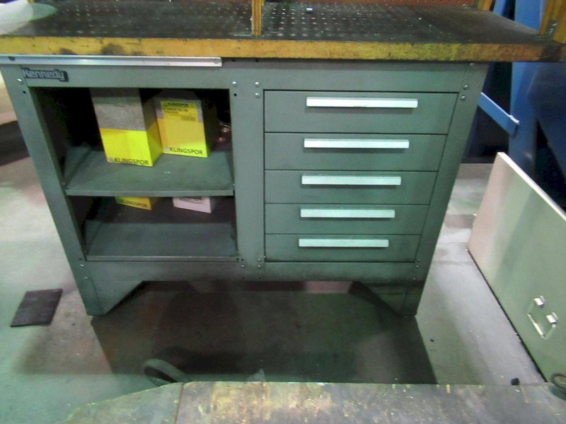 Kennedy 5-Drawer Cabinet with 2-Shelves and Contents- Auction Item