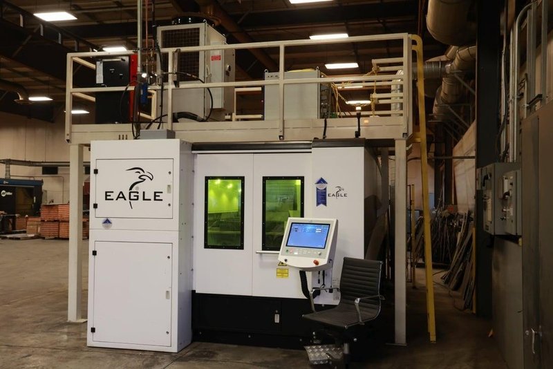 2020 Eagle Inspire 1530 F15.0 Fiber Laser Cutting System (#5241)