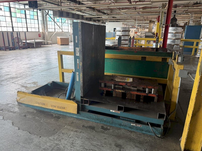 6,000 LBS ADVANCED MODEL #UE-690V HYDRAULIC UPENDER / COIL FLIPPER: YOBRO #26028