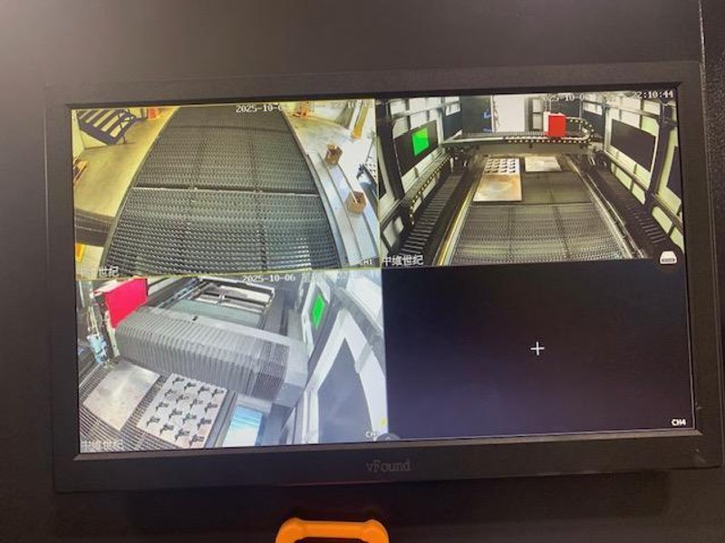 8000 Watt Boss FC6012 EXT Plus Fiber Laser, 2024 – 5′ x 10′, Chiller