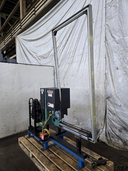 SIGNODE MCD-510 LF AUTOMATIC BANDING MACHINE. STOCK # 1005025