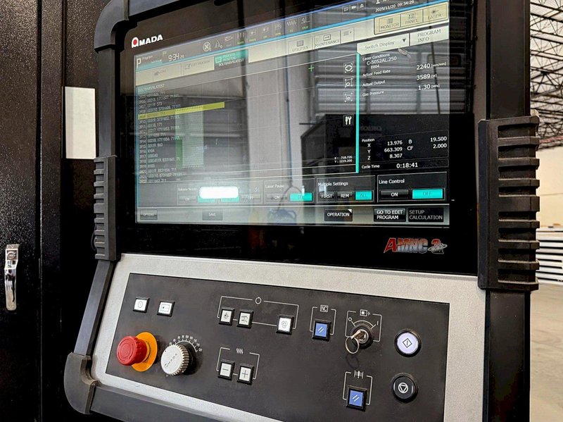 Amada Ventis 3015 AJ Fiber Laser