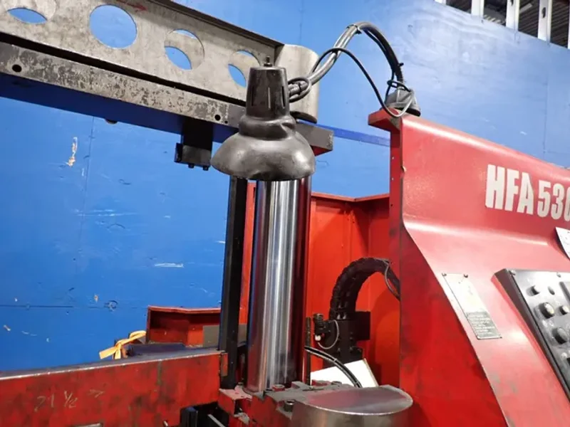 AMADA 24" X 33" HORIZONTAL BAND SAW  -  HFA530