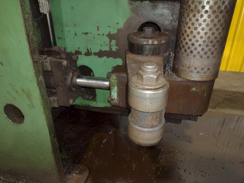 9 SPINDLE PEDDINGHAUS MODEL #BDL-1250/9 I-BEAM DRILL/DRILLING LINE: STOCK #19128