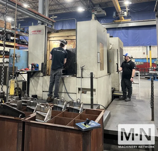 Mori Seiki NH6300 DCG CNC 4-axis Horizontal Machining Center, 2006