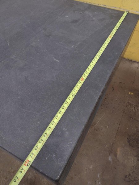 8&#039; X 4&#039; X 10&quot; CHALLENGE PRECISION LAYOUT INSPECTION GRANITE TABLE: STOCK #23809