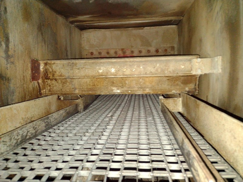 17034: 3 STAGE X 12&quot; WIDE FLO-MATIC MODEL #C20-2-1BELT CONVEYOR STAINLESS STEEL HEATED PARTS WASHER: STOCK #17034