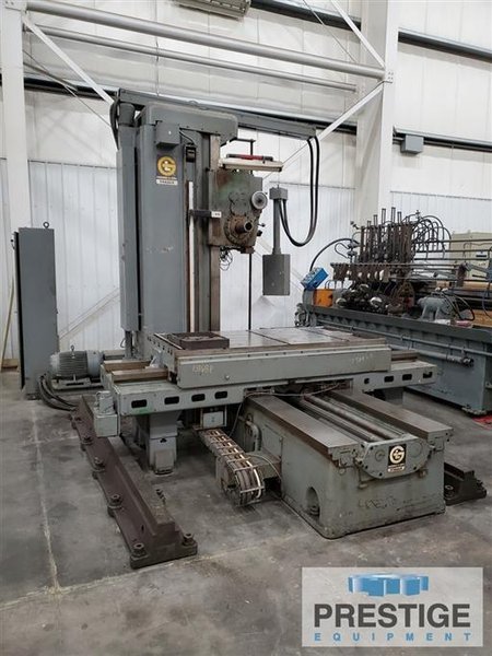 4&quot; Giddings &amp; Lewis Fraser 70A-DP4-T Table Type Horizontal Boring Mill