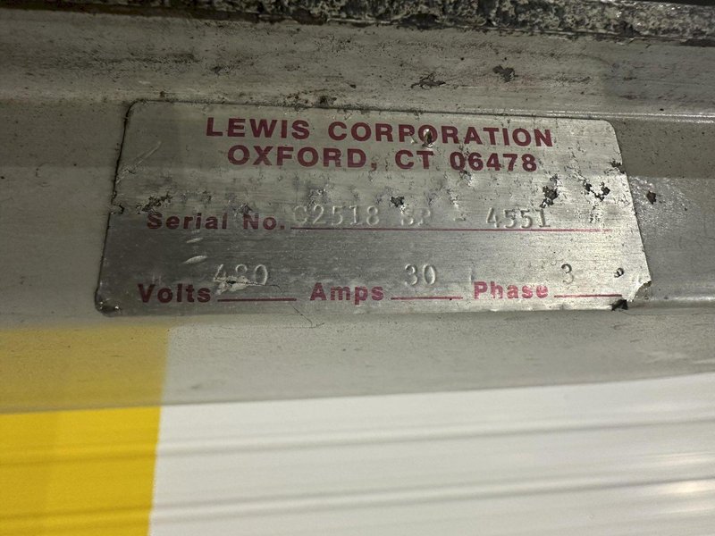 LEWIS CORPORATION PARTS WASHER: STOCK #20585