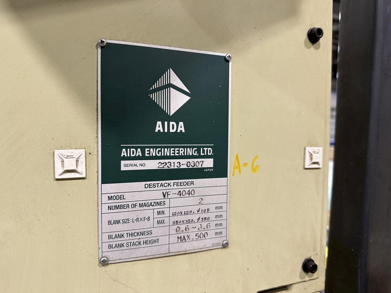 330 TON AIDA SSDC PRESS