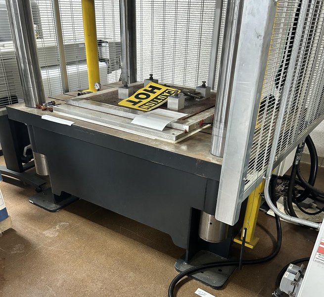 150 TON DAKE MODEL #PSQ 150A HYDRAULIC 4-POST PRESS, 2018: STOCK #21942