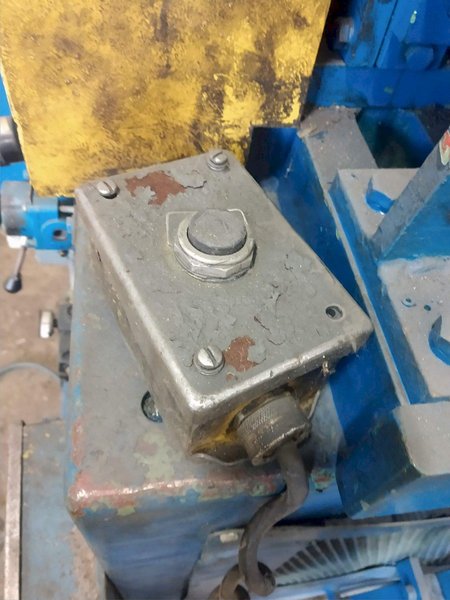 72" WIDE X .060" EGAN PRESS PARTNER  MODEL #S25-872 8 ROLL POWERED COIL STRAIGHTENER : STOCK #13907