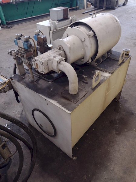25,000 LB. MITCHELL (4) DIE IN LINE TUBULAR CONVEYOR ROLL SHAFT END FORMING MACHINE: STOCK #15298