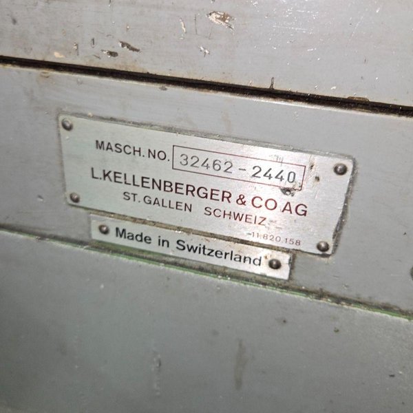 KELLENBERGER 13.8" X 24" UNIVERSAL ID/OD CYLINDRICAL GRINDER  -  600U-175