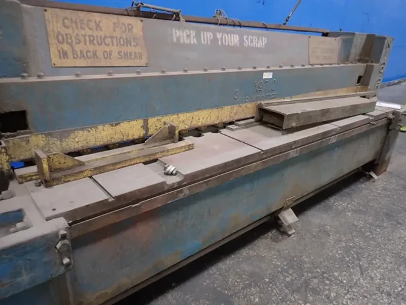 NIAGARA 126" X 3/16" SHEAR  -  710