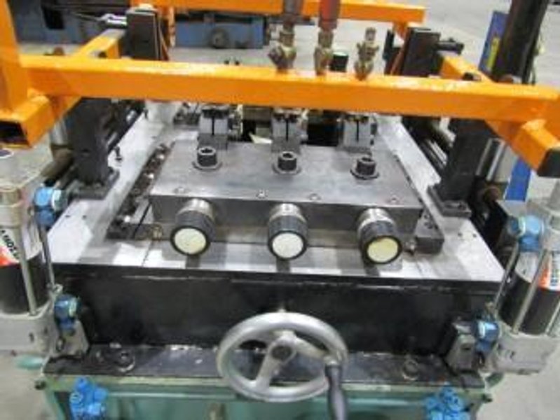 JULIUS MDL. UNO 80 STRIP EDGING/DEBURRING MACHINE