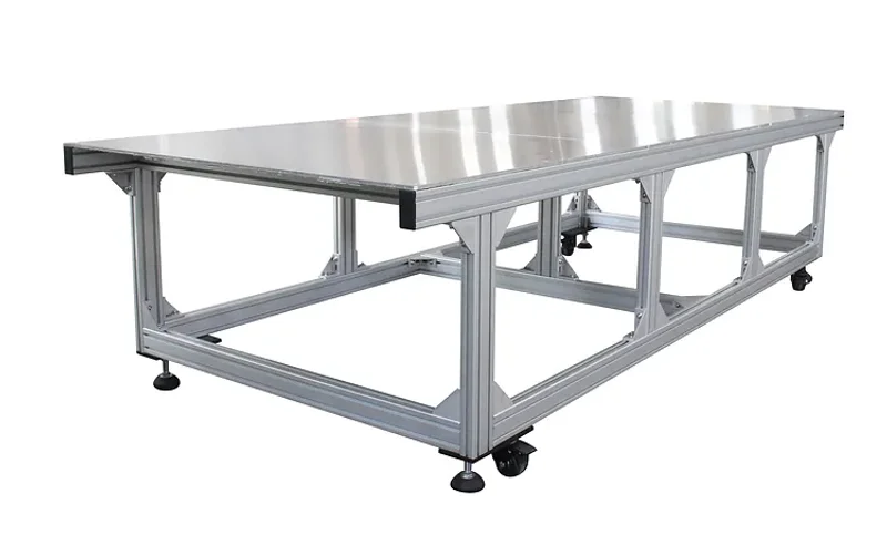 NEW GMC MODEL PS-4816GT GANG TYPE METAL POWERED SLITTER WITH PROGRAMMABLE CUT TO LENGTH