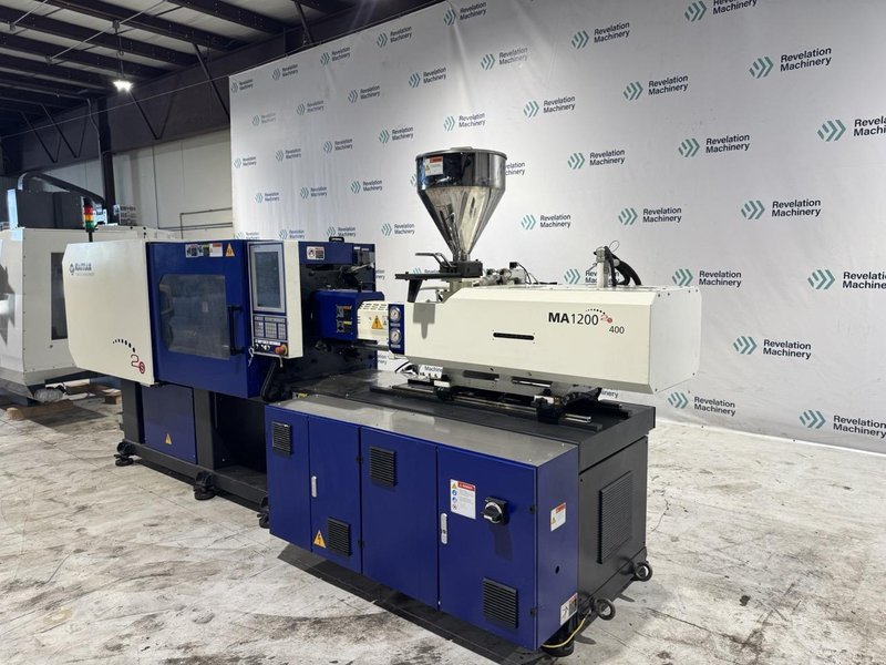 Haitian MA II S 1200/400 Injection Molding Machine, 2020 – 135 Ton Servo Hydraulic Press – Energy Efficient Plastic Molder