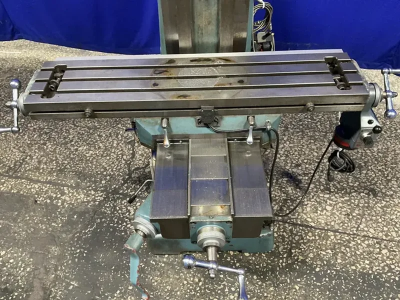Bridgeport 9” X 42” Vertical Mill