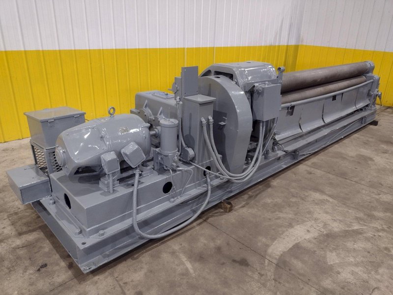 10' X 1/4" WEBB MODEL #6L INITIAL PINCH 3 ROLL PLATE ROLL: STOCK #18988