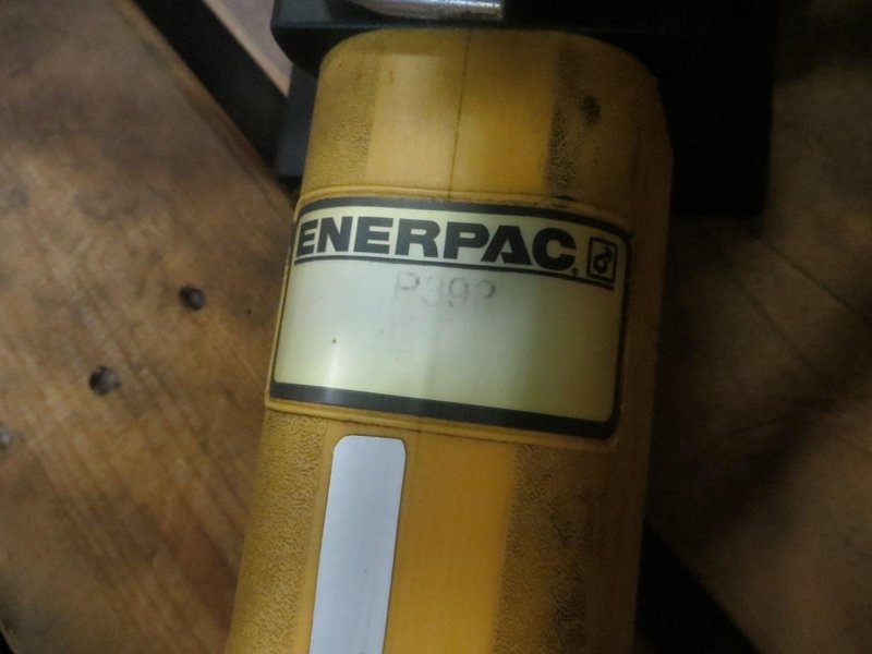 Enerpac Hand Pump and (2) Enerpac PA-133 Hydraulic Pump, Enerpac Hydraulic Ramp- Auction Item