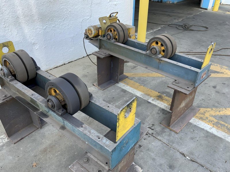 6000 LBS WEBB MODEL #T6- PWR 16 TANK TURNING ROLLS: STOCK #81376
