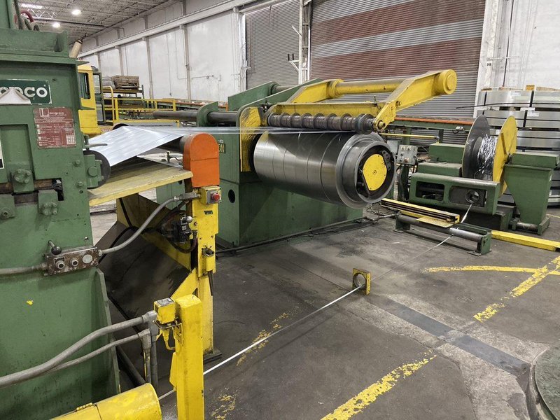 52" x 6.00" x 30,000# Paxson Slitting Line