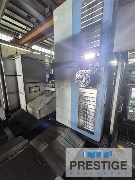 5.12&quot; Doosan DBC-130II CNC Table Type Horizontal Boring Mill w/ Pallet Changer