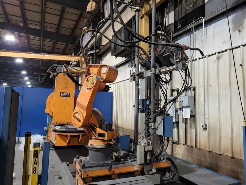 Cloos Romat 410 Robotic Welding Cell, 2007