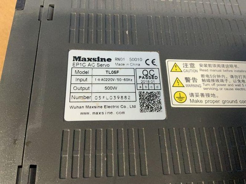 MAXSINE, HITACHI, SERVO AUTOMATION MISC. ELECTRICAL EQUIPMENT