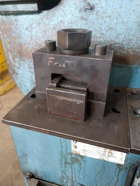 90 TON SCOTCHMAN MODEL #9012 HYDRAULIC IRONWORKER: STOCK #14328