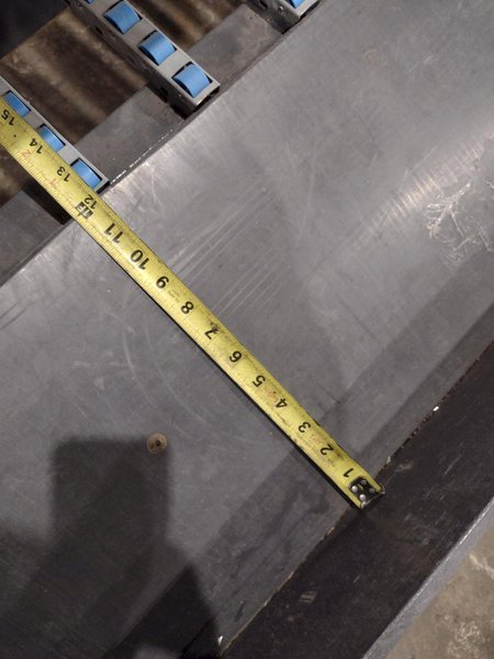 59&quot; X 36&quot; X 52&quot; STEEL PARTS TABLE: STOCK #20616