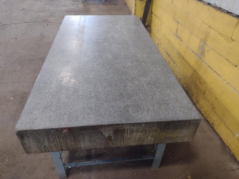 8&#039; X 4&#039; X 10&quot; CHALLENGE PRECISION LAYOUT INSPECTION GRANITE TABLE: STOCK #23788