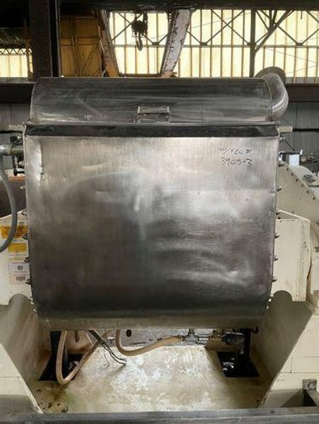 DAY MIXING 150 Gal Day Double Arm Mixer, S/S, 125#