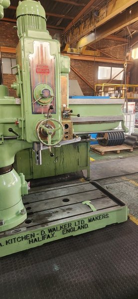 Radial Arm Drill Kitchen-Walker E-3