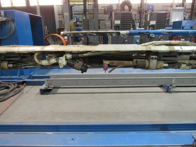 USED, 42&#039; TRIPULSE DUAL HOT WIRE GTAW PIPE CLADDING SYSTEM