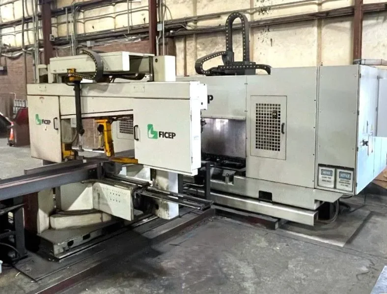 2013 FICEP 1001 DDB CNC DRILLING &amp; SAWING LINE FOR BEAMS