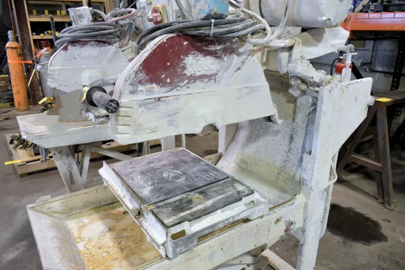 7.5 HP X 20" MK WET BRICK AND BLOCK SAW: YOBRO #25031