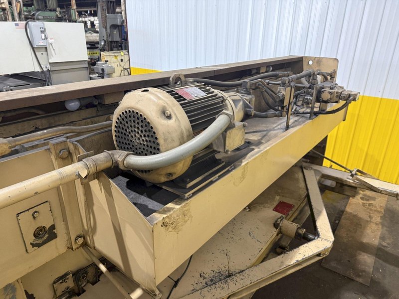 10' X 1/4" STANDARD INDUSTRIAL MODEL #AS250-10 HYDRAULIC POWER SHEAR: STOCK #23296