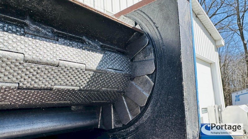 Goessling 90° Up / Elevating / Z Conveyor  |  Screw / Bolt / Material Conveyor