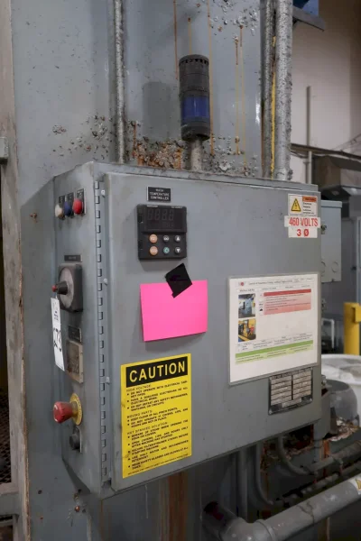 40" X 60" BETTER ENGINEERING MODEL #FRD4000LXP 3-STAGE HEATED PARTS WASHER: YOBRO #25050